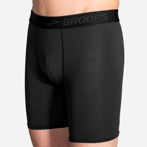 Brooks Other - NWT Brooks All In Training Boxer Briefs Black XXL